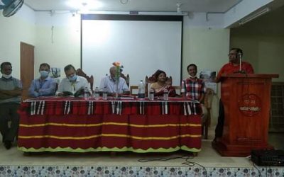অনির্বাণ লাইব্রেরি পরিদর্শন করেন দাতা সংস্থা কে এন এইচ জার্মানির একটি প্রতিনিধি দল।