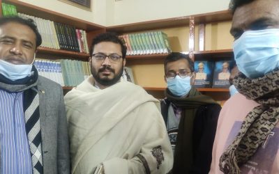 অনির্বাণ লাইব্রেরিতে শুভেচ্ছা সফর: