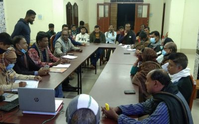 অনির্বাণ লাইব্রেরির কার্যকারী কমিটির গুরুত্বপূর্ণ সভা-২০২১