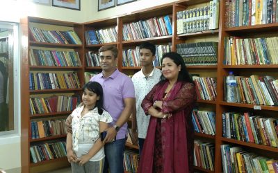 অনির্বাণ লাইব্রেরি পরিদর্শন