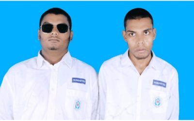 অনির্বাণ লাইব্রেরির মাধ্যমে দৃষ্টিপ্রতিবন্ধী জিসান ও রবিনের স্বপ্ন পূরণ