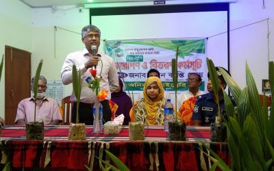 অনির্বাণ লাইব্রেরির উদ্যোগে মাসব্যাপী বৃক্ষ রোপন ও বিতরণ কর্মসূচীর শুভ উদ্বোধন :