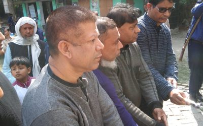 বিজ্ঞানী আচার্য্য প্রফুল্ল চন্দ্র রায়ের প্রতিকৃতিতে শ্রদ্ধা নিবেদন
