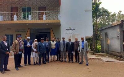 বিশিষ্ট ব্যক্তিদের অনির্বাণ লাইব্রেরি পরিদর্শন-২০২৩